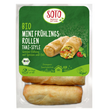 Mini Frühlingsrollen Thai vegan 200g SOF