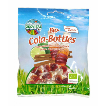 Cola Bottles mit Gelatine 80g ÖKV