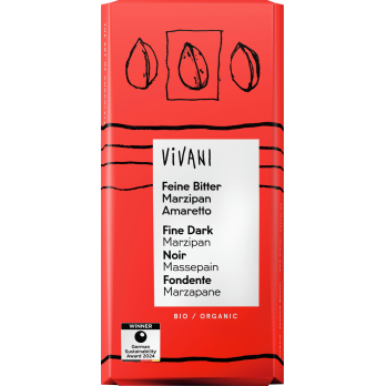 Zartbitter Marzip Amaretto 100g VNI