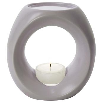 Duftlampe Taupe matt PVL