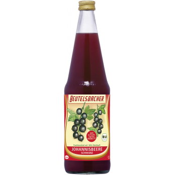 Schwarze Johannisbeere Saft 0,7l BEU