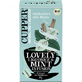 Cupper Süßholztee Minze 30g CUP