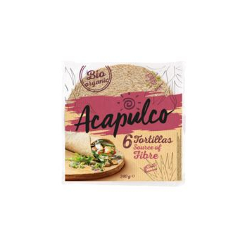 Tortillas Weizen und Kleie 6St ACP