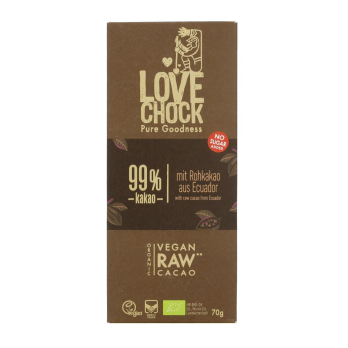 Schoko 99% Extreme Dark 70g LOV