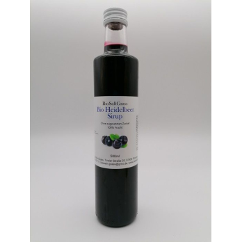 Heidelbeer Sirup 0,5l BWG