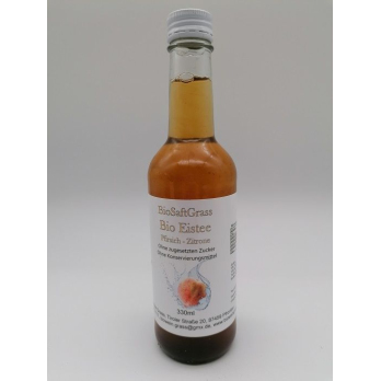 Eistee Pfirsich Zitrone 0,33l BWG